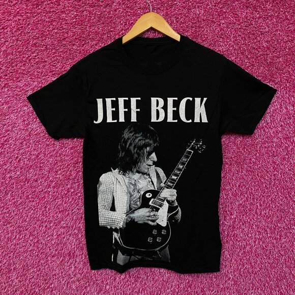 Jeff Beck Johnny Depp California Nevada Rock Tour Run Tee S - Picture 1 of 4
